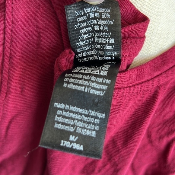 Victoria Secret Women’s Red Sport Glitter Graphic Tank Top Sz M - Picture 9 of 9